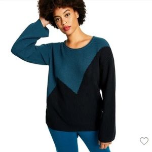 NWT Victor Glemaud x Target Women's Crewneck Pullover Sweater | Size 1X